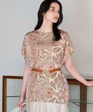 PRKGD55330 CHRISTIAN AUJARD(クリスチャン・オジャール) ゴールドオーナメントサラサカットソー ゴールド系