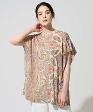 PRKGD55330 CHRISTIAN AUJARD(クリスチャン・オジャール) ゴールドオーナメントサラサカットソー ゴールド系