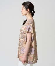 PRKGD55330 CHRISTIAN AUJARD(クリスチャン・オジャール) ゴールドオーナメントサラサカットソー ゴールド系