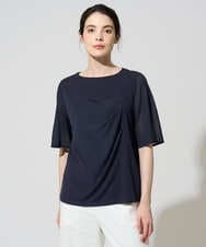 PRKGD62230 CHRISTIAN AUJARD(クリスチャン・オジャール) ドレープカットソー ネイビー