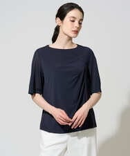 PRKGD62230 CHRISTIAN AUJARD(クリスチャン・オジャール) ドレープカットソー ネイビー