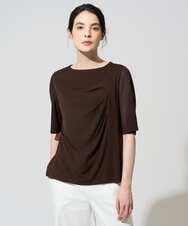 PRKGD62230 CHRISTIAN AUJARD(クリスチャン・オジャール) ドレープカットソー ブラウン