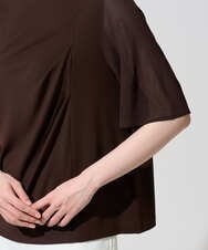 PRKGD62230 CHRISTIAN AUJARD(クリスチャン・オジャール) ドレープカットソー ブラウン