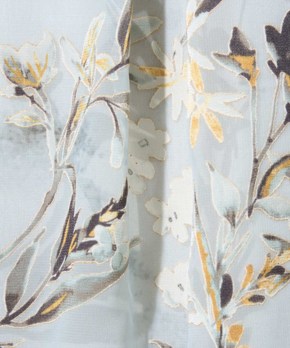 PRKGE02360 CHRISTIAN AUJARD(クリスチャン・オジャール) [セットアップ対応]フラワープリントシアーカットソー グリーン系