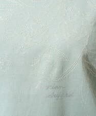 PRKGE12200 CHRISTIAN AUJARD(クリスチャン・オジャール) フラワー刺繍カットソー グリーン