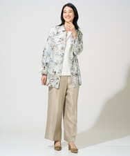 PRKGE12200 CHRISTIAN AUJARD(クリスチャン・オジャール) フラワー刺繍カットソー アイボリー