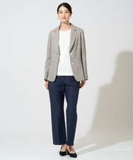 PRKGE12200 CHRISTIAN AUJARD(クリスチャン・オジャール) フラワー刺繍カットソー アイボリー