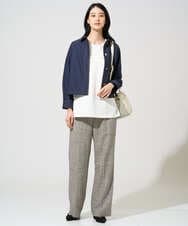 PRKGE13230 CHRISTIAN AUJARD(クリスチャン・オジャール) ビジューロゴカットソー アイボリー