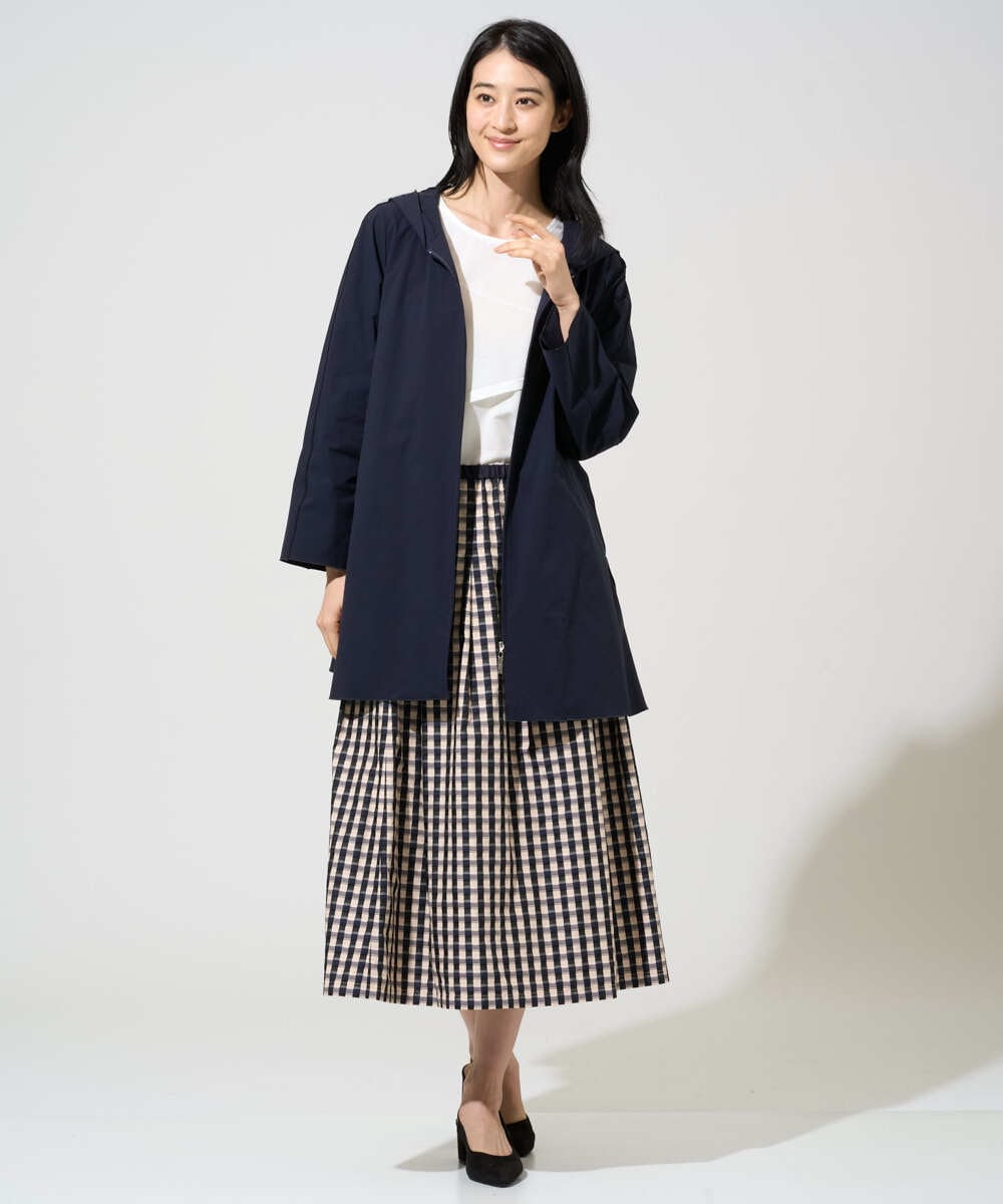 PRKGF14230 CHRISTIAN AUJARD(クリスチャン・オジャール) アシンメトリーフレアートップス ホワイト