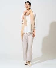 PRKGF14230 CHRISTIAN AUJARD(クリスチャン・オジャール) アシンメトリーフレアートップス ホワイト