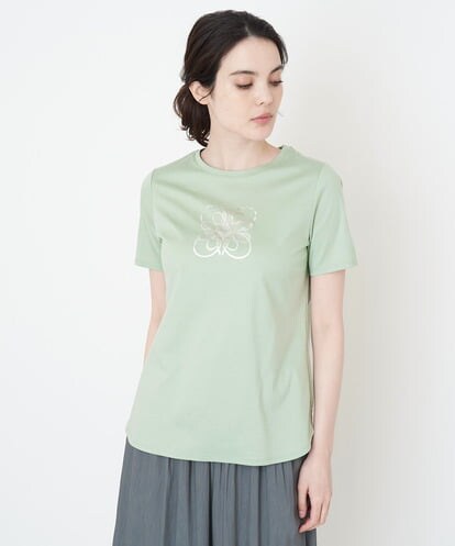 PRKGU67170 CHRISTIAN AUJARD 箔モチーフTシャツ