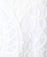 PRKGV55290 CHRISTIAN AUJARD(クリスチャン・オジャール) オーガニック刺繍デザインＴシャツ ホワイト