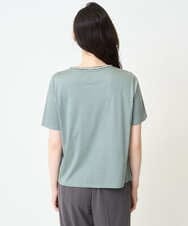 PRKHB32200 CHRISTIAN AUJARD(クリスチャン・オジャール) オリジナ ルモチーフTシャツ グリーン