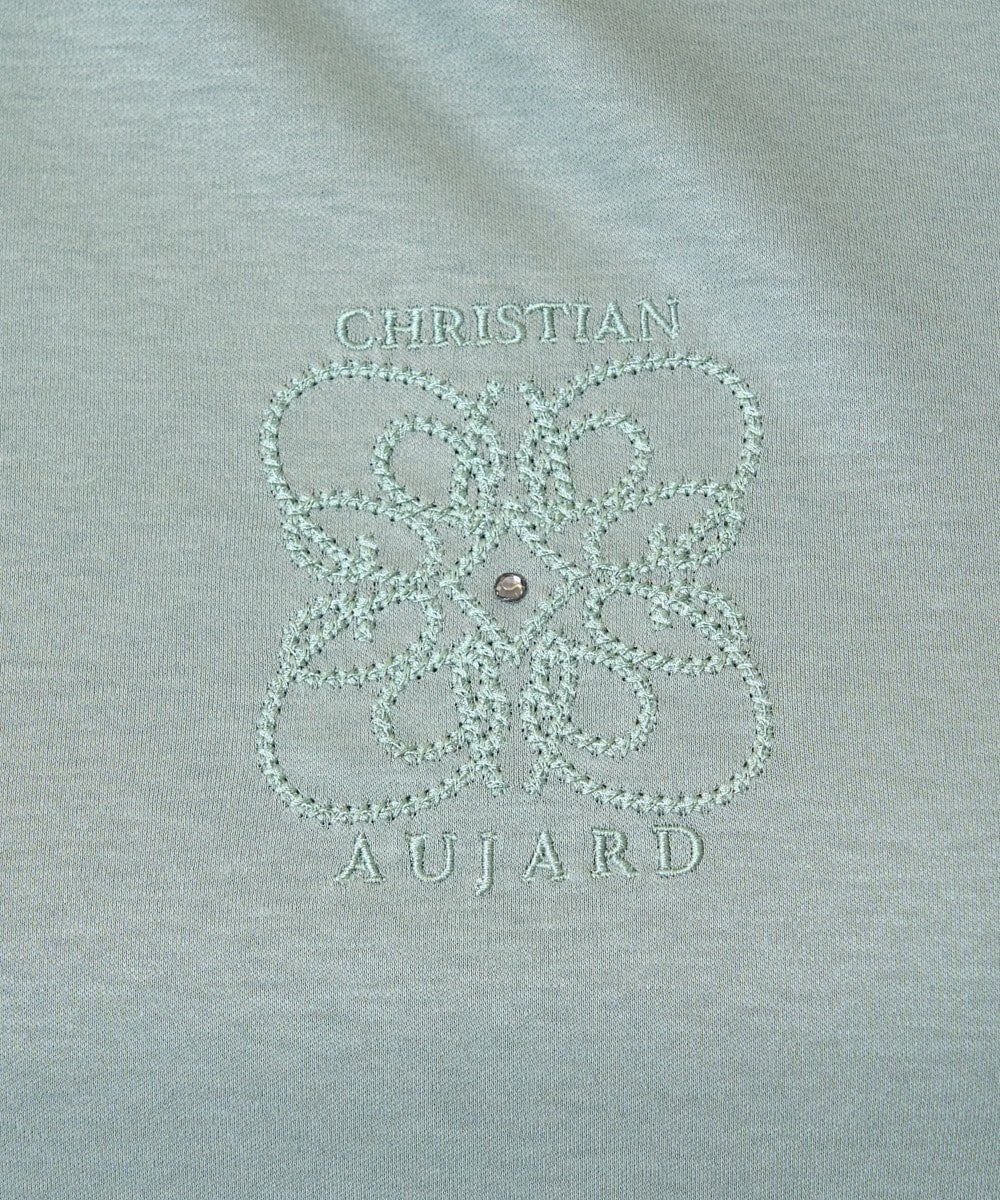 PRKHB32200 CHRISTIAN AUJARD(クリスチャン・オジャール) オリジナ ルモチーフTシャツ グリーン