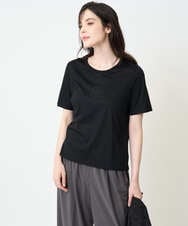 PRKHB32200 CHRISTIAN AUJARD(クリスチャン・オジャール) オリジナ ルモチーフTシャツ ブラック