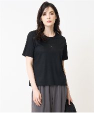 PRKHB32200 CHRISTIAN AUJARD(クリスチャン・オジャール) オリジナ ルモチーフTシャツ ブラック