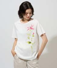 PRKHD05180 CHRISTIAN AUJARD(クリスチャン・オジャール) アートプリントTシャツ ホワイト