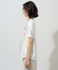 PRKHD05180 CHRISTIAN AUJARD(クリスチャン・オジャール) アートプリントTシャツ ホワイト