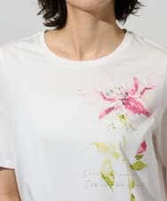 PRKHD05180 CHRISTIAN AUJARD(クリスチャン・オジャール) アートプリントTシャツ ホワイト