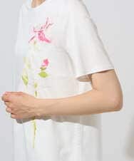 PRKHD05180 CHRISTIAN AUJARD(クリスチャン・オジャール) アートプリントTシャツ ホワイト