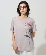 PRKHD05180 CHRISTIAN AUJARD(クリスチャン・オジャール) アートプリントTシャツ ホワイト