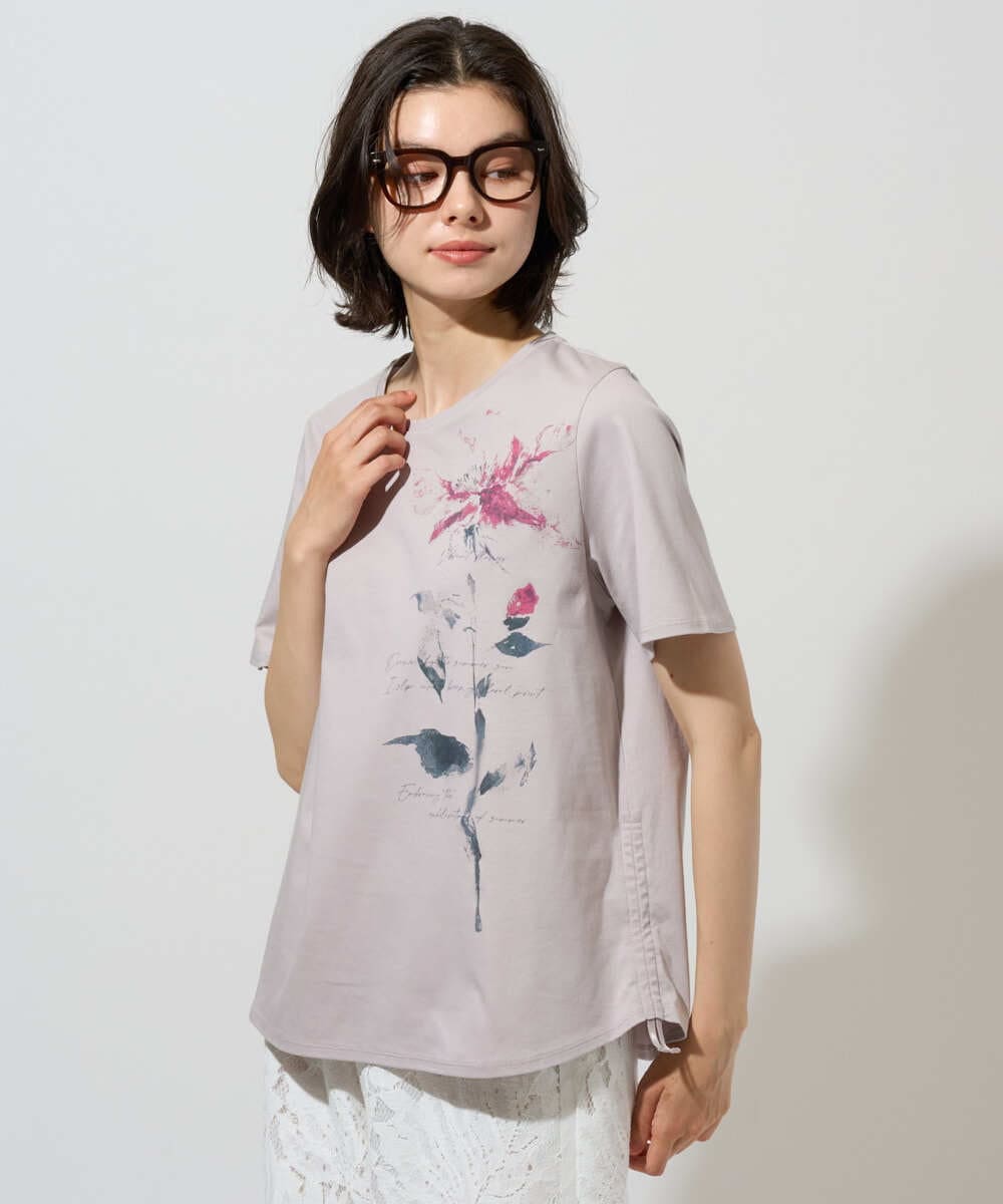 PRKHD05180 CHRISTIAN AUJARD(クリスチャン・オジャール) アートプリントTシャツ ホワイト