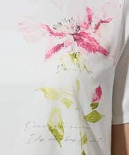 PRKHD05180 CHRISTIAN AUJARD(クリスチャン・オジャール) アートプリントTシャツ ホワイト