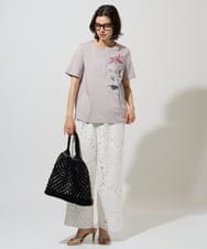 PRKHD05180 CHRISTIAN AUJARD(クリスチャン・オジャール) アートプリントTシャツ ホワイト