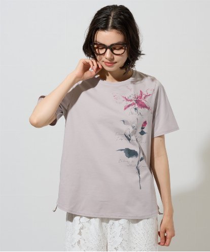 PRKHD05180 CHRISTIAN AUJARD アートプリントTシャツ