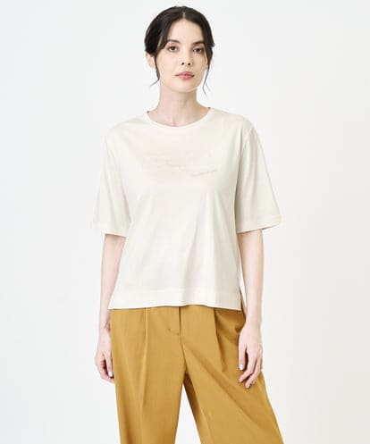 PRKJB12230  スパンコール刺繍Tシャツ