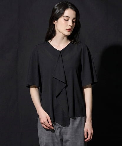 PRKJE40240 CHRISTIAN AUJARD ドライタッチラッフルプルオーバー