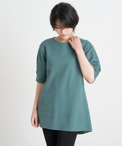PRKJT35270 CHRISTIAN AUJARD デザインスリーブフレアーカットソー