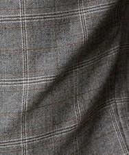 PRLAD31390 CHRISTIAN AUJARD(クリスチャン・オジャール) グレンチェックストレートパンツ ブラウン