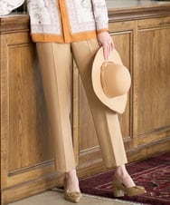 PRLAD38270 CHRISTIAN AUJARD(クリスチャン・オジャール) 裏起毛ステックパンツ ライトブラウン