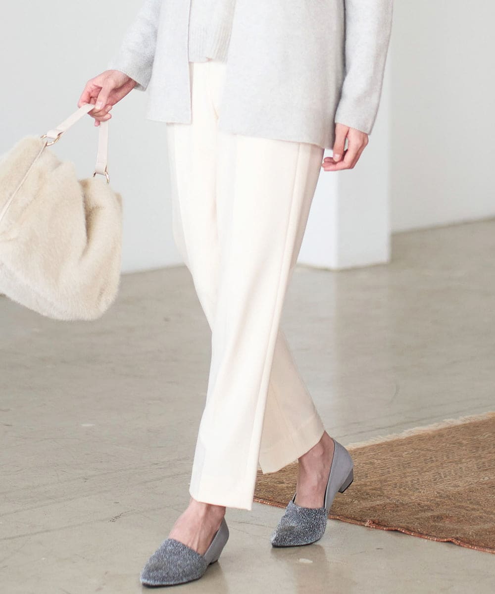 PRLAD38270 CHRISTIAN AUJARD 裏起毛ステックパンツ