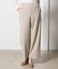 PRLAD47290 CHRISTIAN AUJARD(クリスチャン・オジャール) ウエストゴムセミワイドパンツ ベージュ
