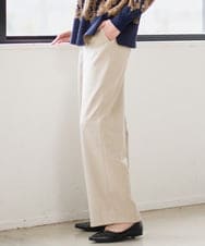 PRLAD47290 CHRISTIAN AUJARD(クリスチャン・オジャール) ウエストゴムセミワイドパンツ ベージュ