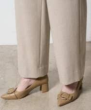 PRLAD47290 CHRISTIAN AUJARD(クリスチャン・オジャール) ウエストゴムセミワイドパンツ ベージュ