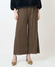 PRLAE09360 CHRISTIAN AUJARD(クリスチャン・オジャール) ウエストゴムメッシュパンツ ブラウン