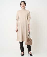 PRLAF26240 CHRISTIAN AUJARD(クリスチャン・オジャール) [暖かい]裏起毛ハイテンションパンツ ブラウン