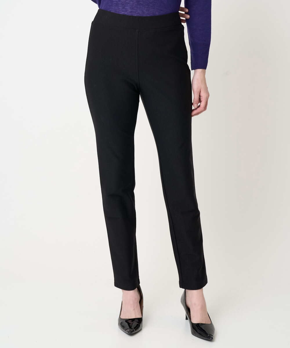 PRLAF26240 CHRISTIAN AUJARD(クリスチャン・オジャール) [暖かい]裏起毛ハイテンションパンツ ブラック