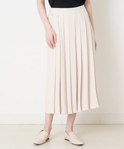 PRLAS12380  デザインプリーツフレアパンツ