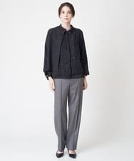 PRLAW06330 CHRISTIAN AUJARD(クリスチャン・オジャール) サキソニーストレッチストレートパンツ グレー