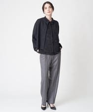 PRLAW06330 CHRISTIAN AUJARD(クリスチャン・オジャール) サキソニーストレッチストレートパンツ グレー