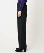 PRLCD11330 CHRISTIAN AUJARD(クリスチャン・オジャール) ラメストライプセミワイドパンツ ブラック