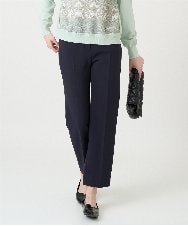 PRLEE06260 CHRISTIAN AUJARD(クリスチャン・オジャール) センタープレス美シルエットパンツ ネイビー