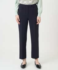 PRLEE06260 CHRISTIAN AUJARD(クリスチャン・オジャール) センタープレス美シルエットパンツ ネイビー