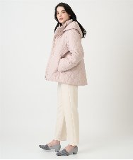 PRLEE06260 CHRISTIAN AUJARD(クリスチャン・オジャール) センタープレス美シルエットパンツ アイボリー