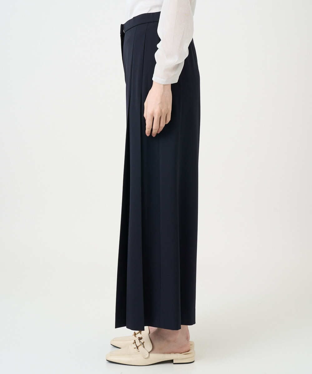 PRLEE15390 CHRISTIAN AUJARD(クリスチャン・オジャール) 2WAYストレッチワイドパンツ ネイビー