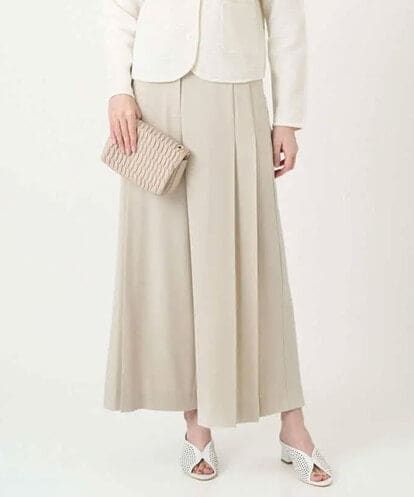PRLEE15390 CHRISTIAN AUJARD 2WAYストレッチワイドパンツ